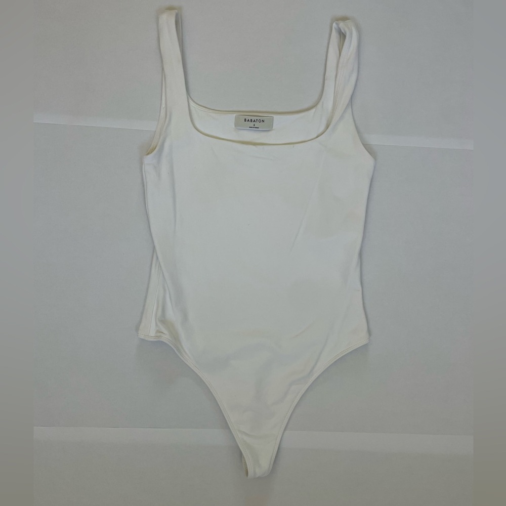 Babaton White Bodysuit